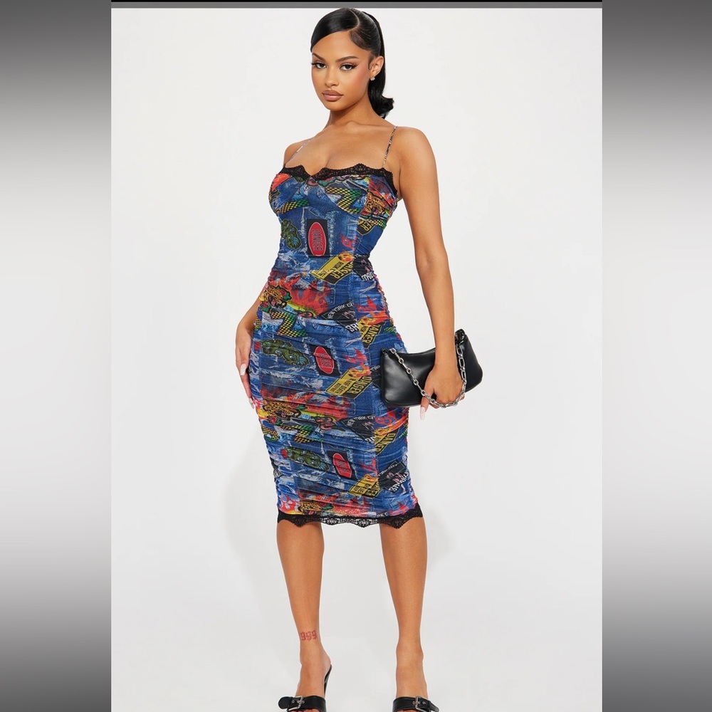 Lola Mesh Dress